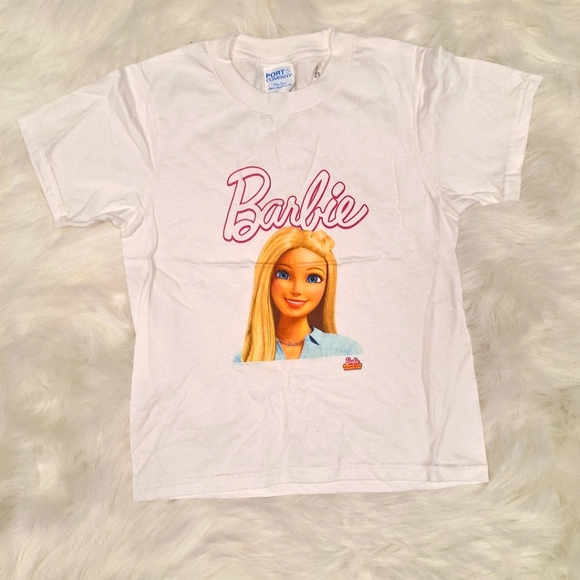 Other - Girls Barbie tshirt- NWOT